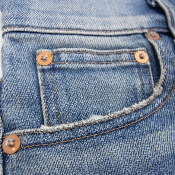 Madewell Rivet & Thread Cali Demi-Boot Jeans in Shetland Wash, ‎ made in USA, 25 - Picture 4 of 16